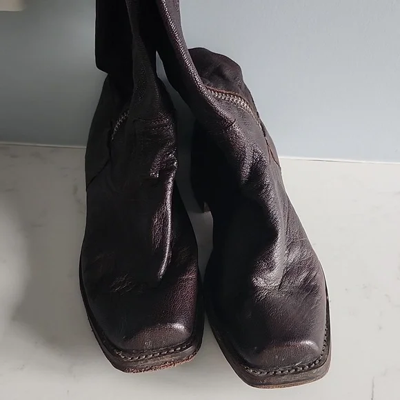 Frye Dark Brown Boots - Picture 3 of 7